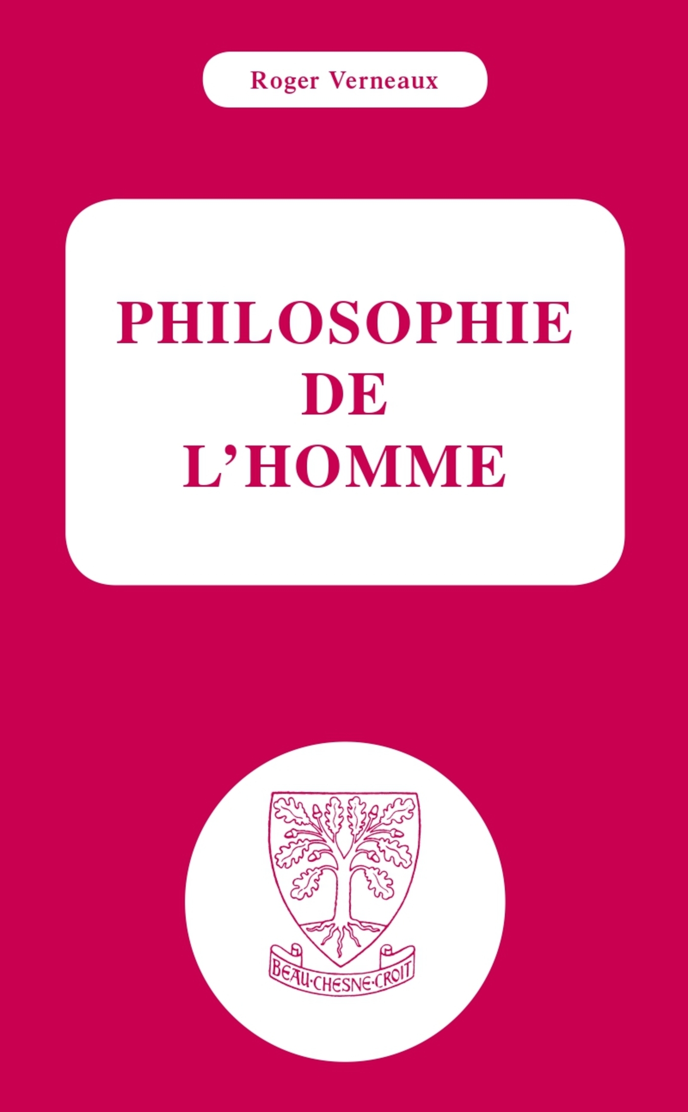 Philosophie de l'homme