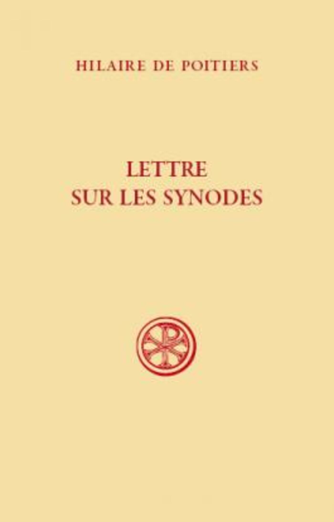 SC 621 LETTRE SUR LES SYNODES