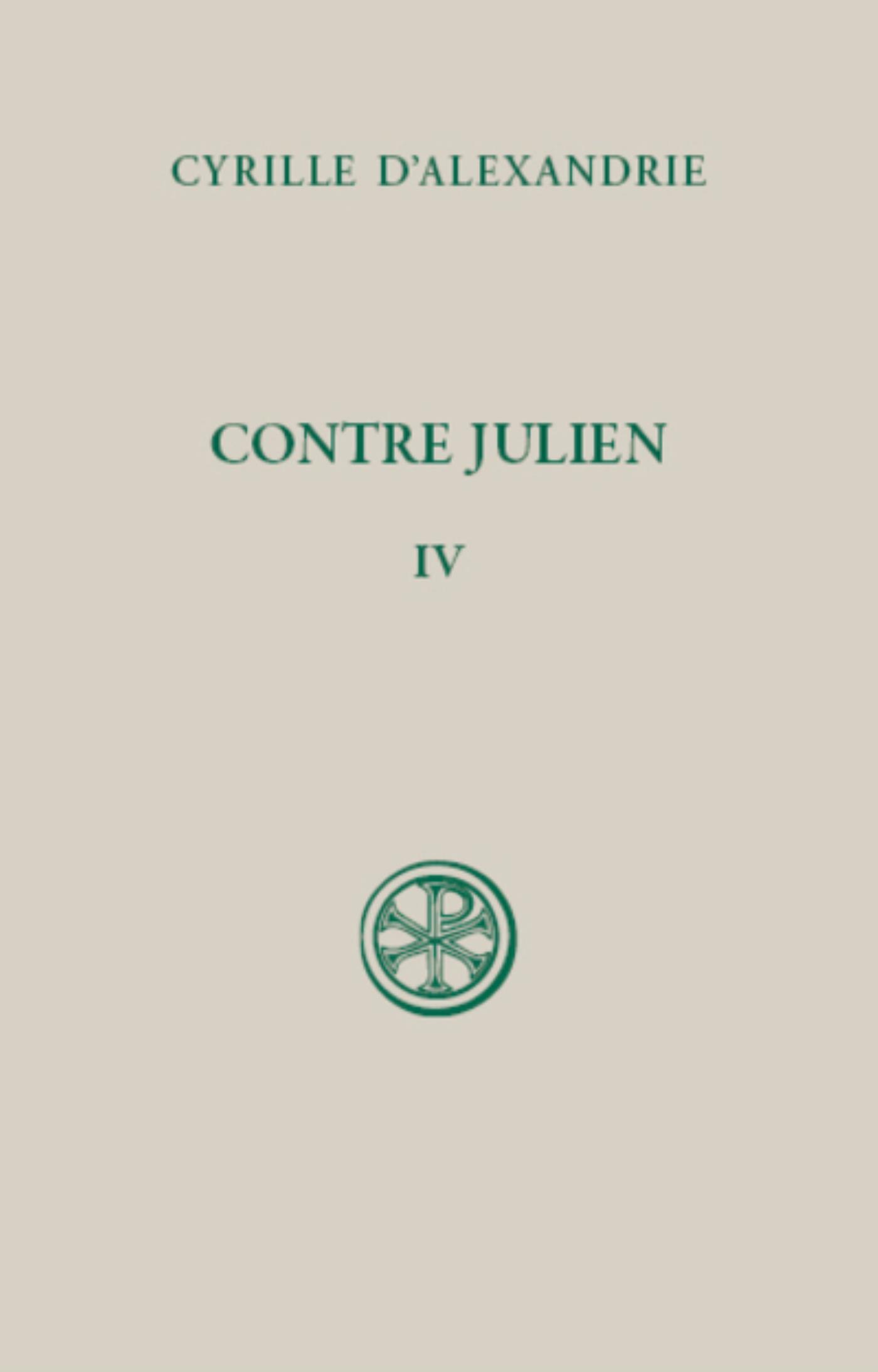 SC 624 CONTRE JULIEN - TOME IV LIVRE VIII-IX