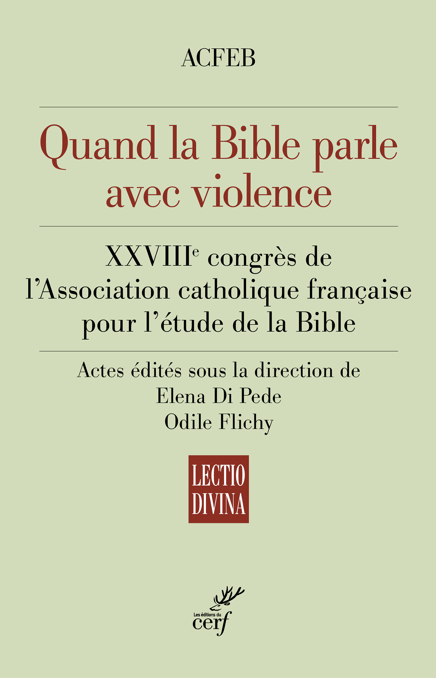 Quand la Bible parle avec violence