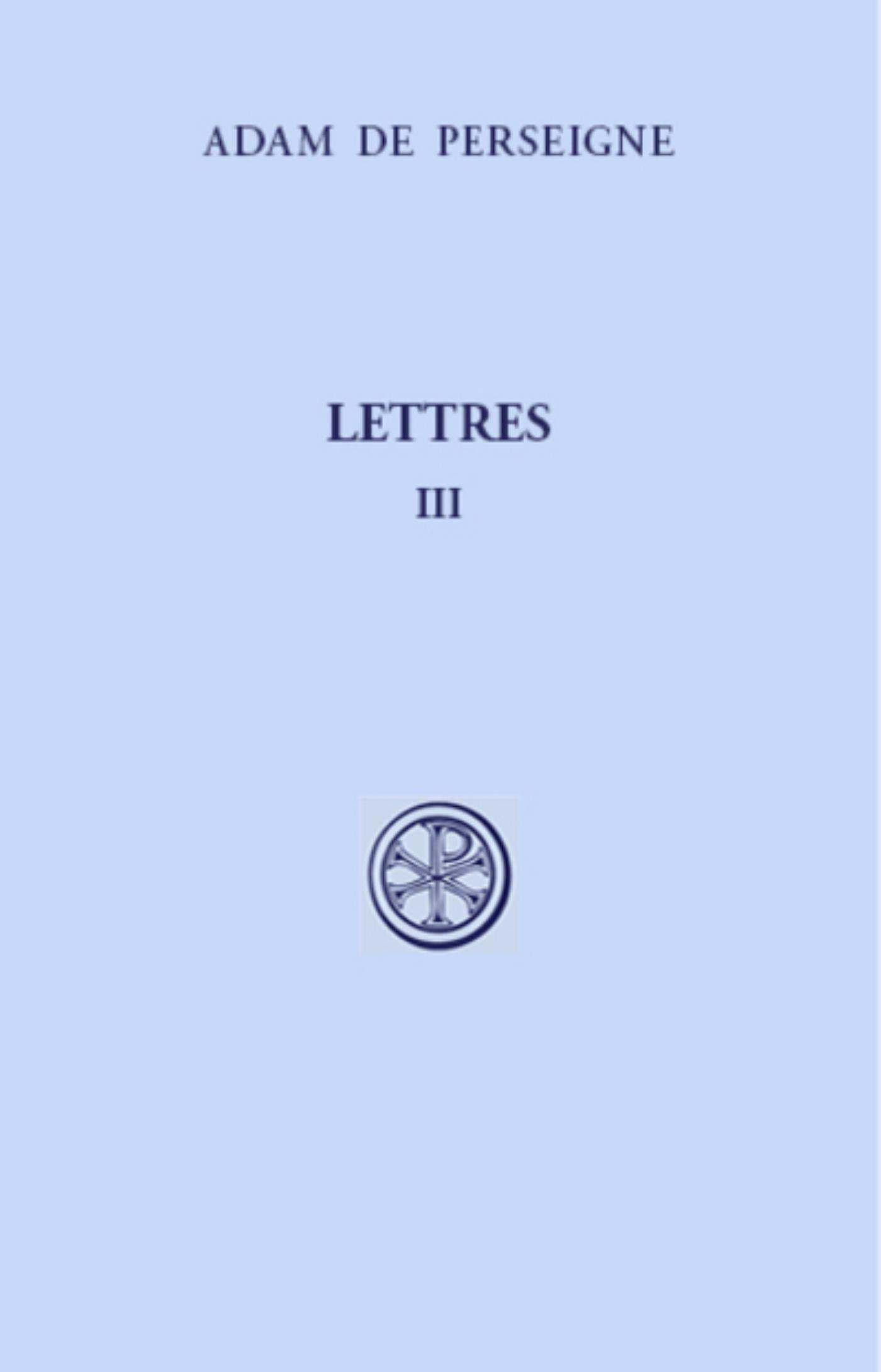 SC 572 LETTRES - TOME 3