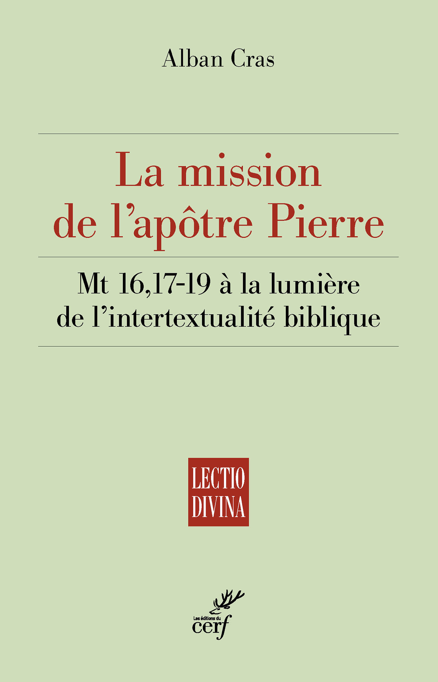 La mission de l'apôtre Pierre
