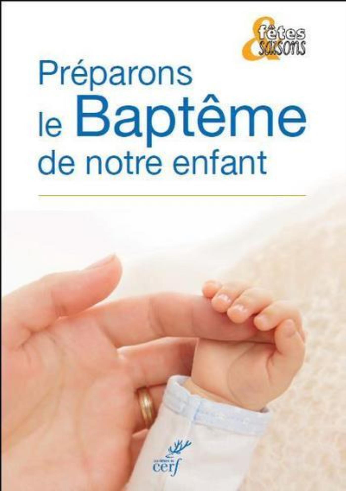 PRÉPARONS LE BAPTÊME DE NOTRE ENFANT, PACK DE 10 EXEMPLAIRES