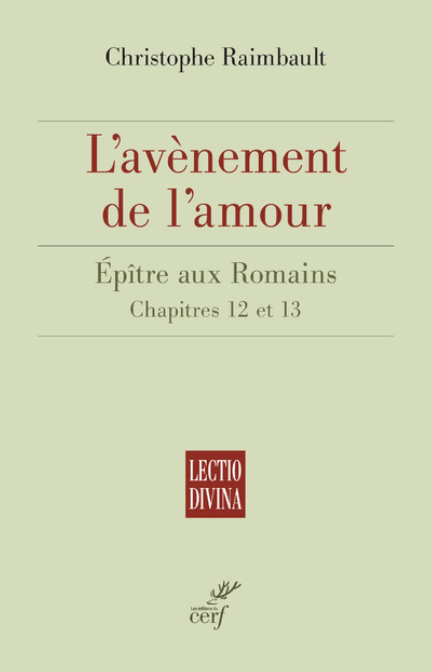 L'AVÈNEMENT DE L'AMOUR