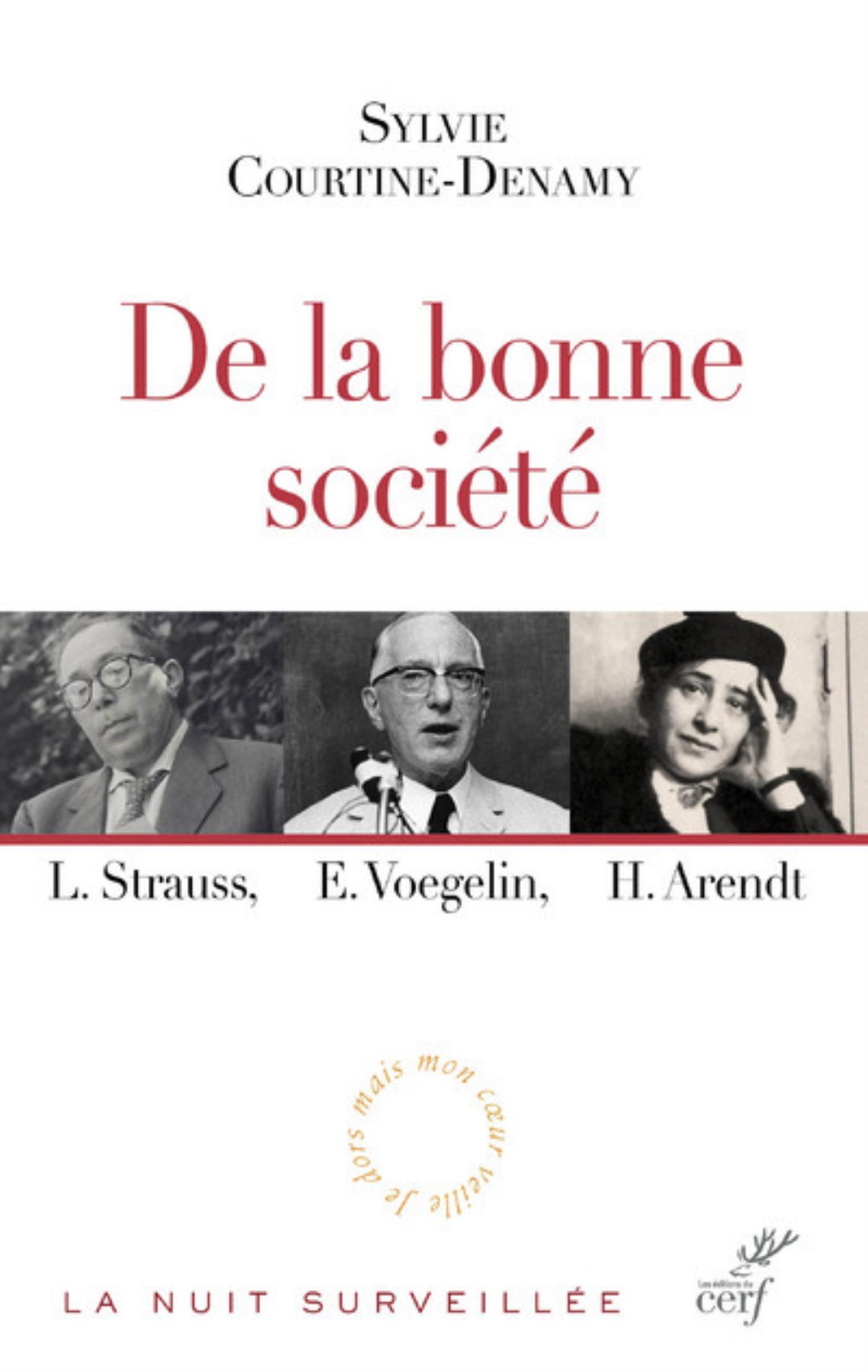 DE LA BONNE SOCIÉTÉ