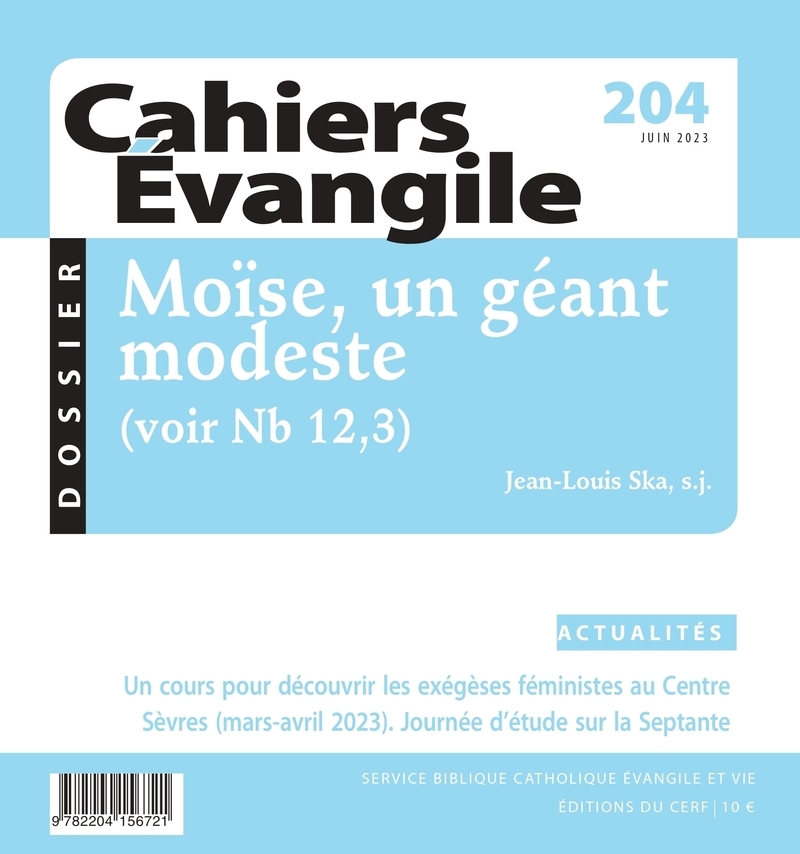 CAHIERS EVANGILE