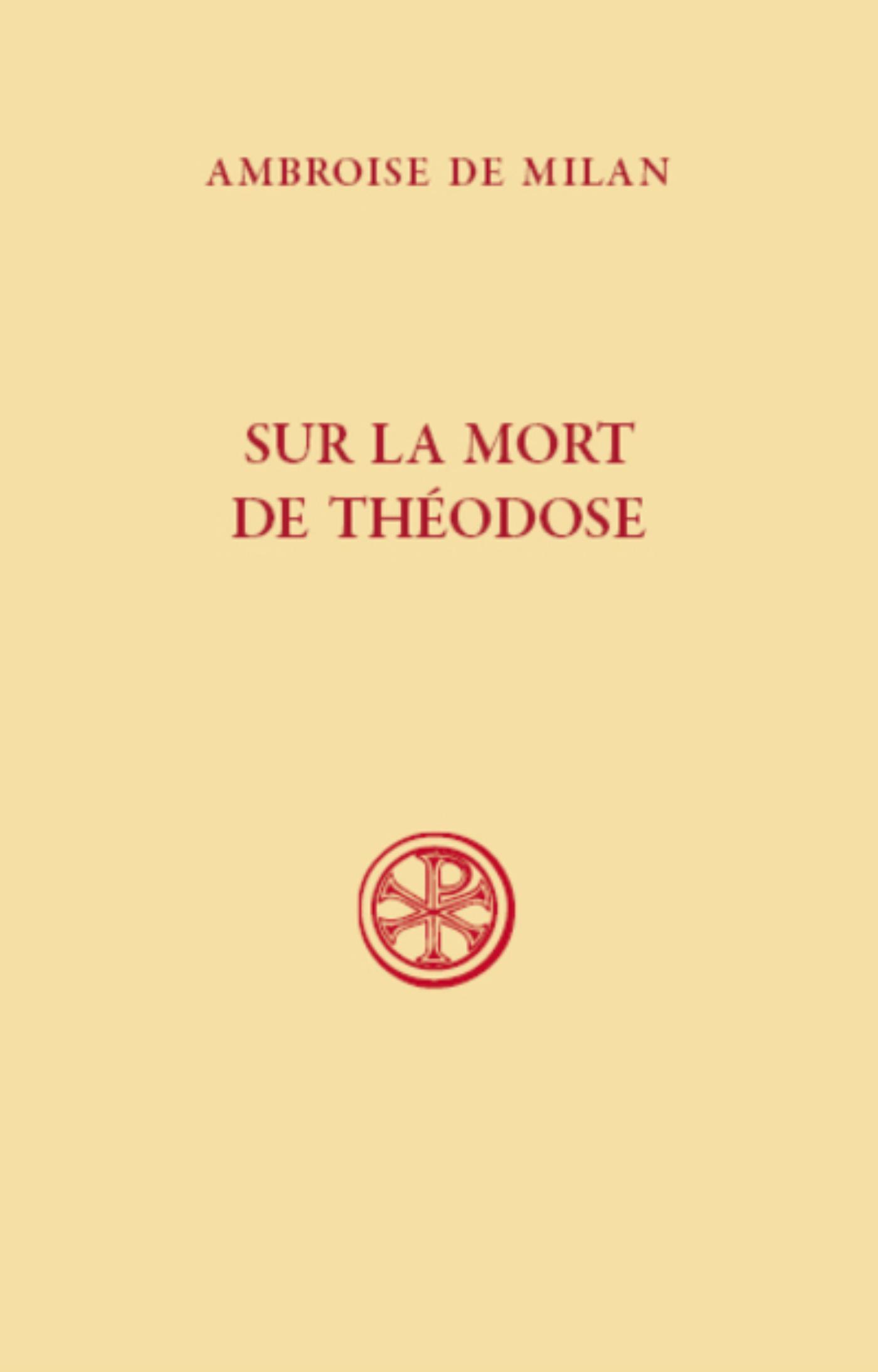 SC 629 SUR LA MORT DE THEODOSE