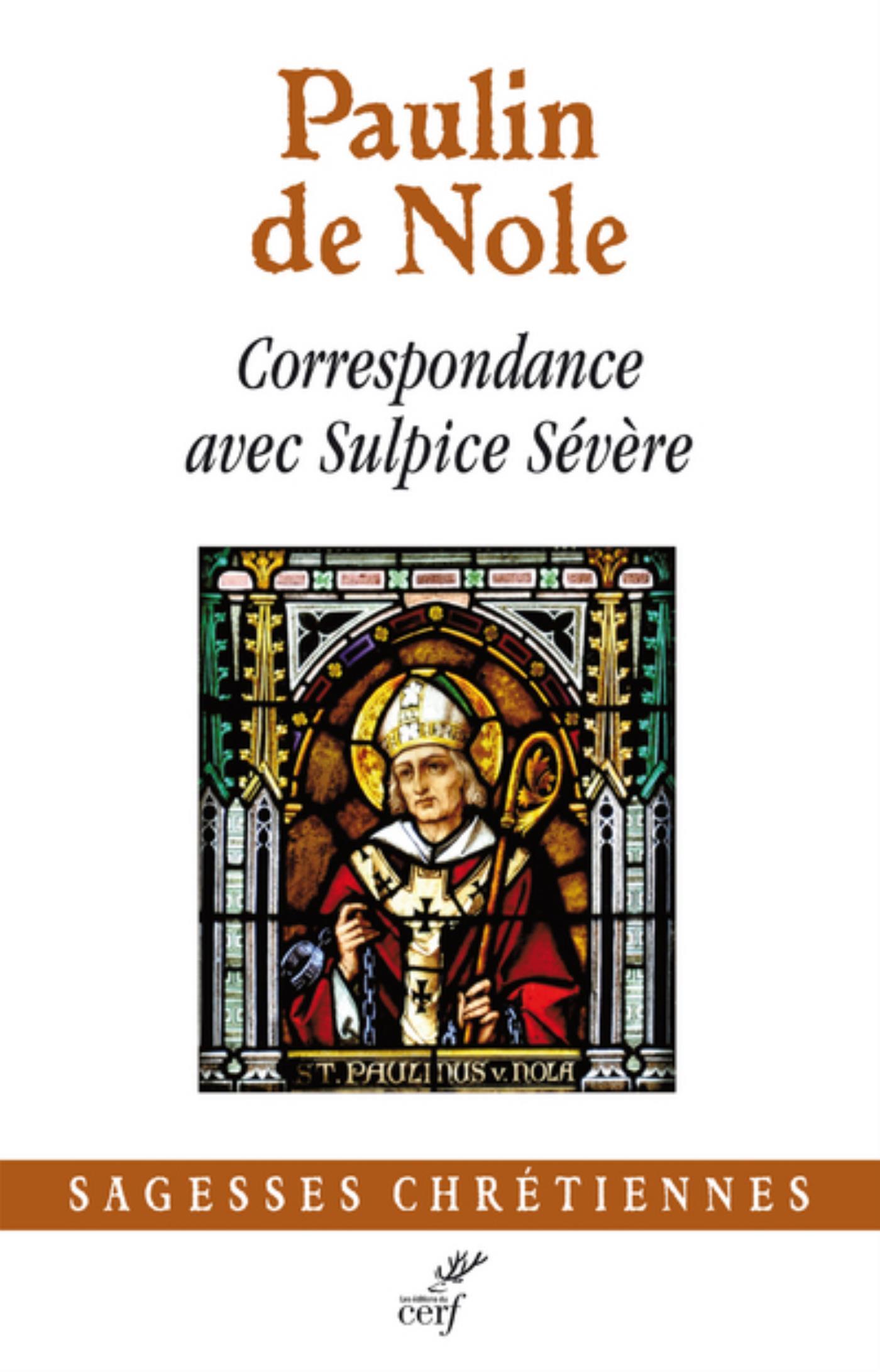 CORRESPONDANCE AVEC SULPICE SÉVÈRE