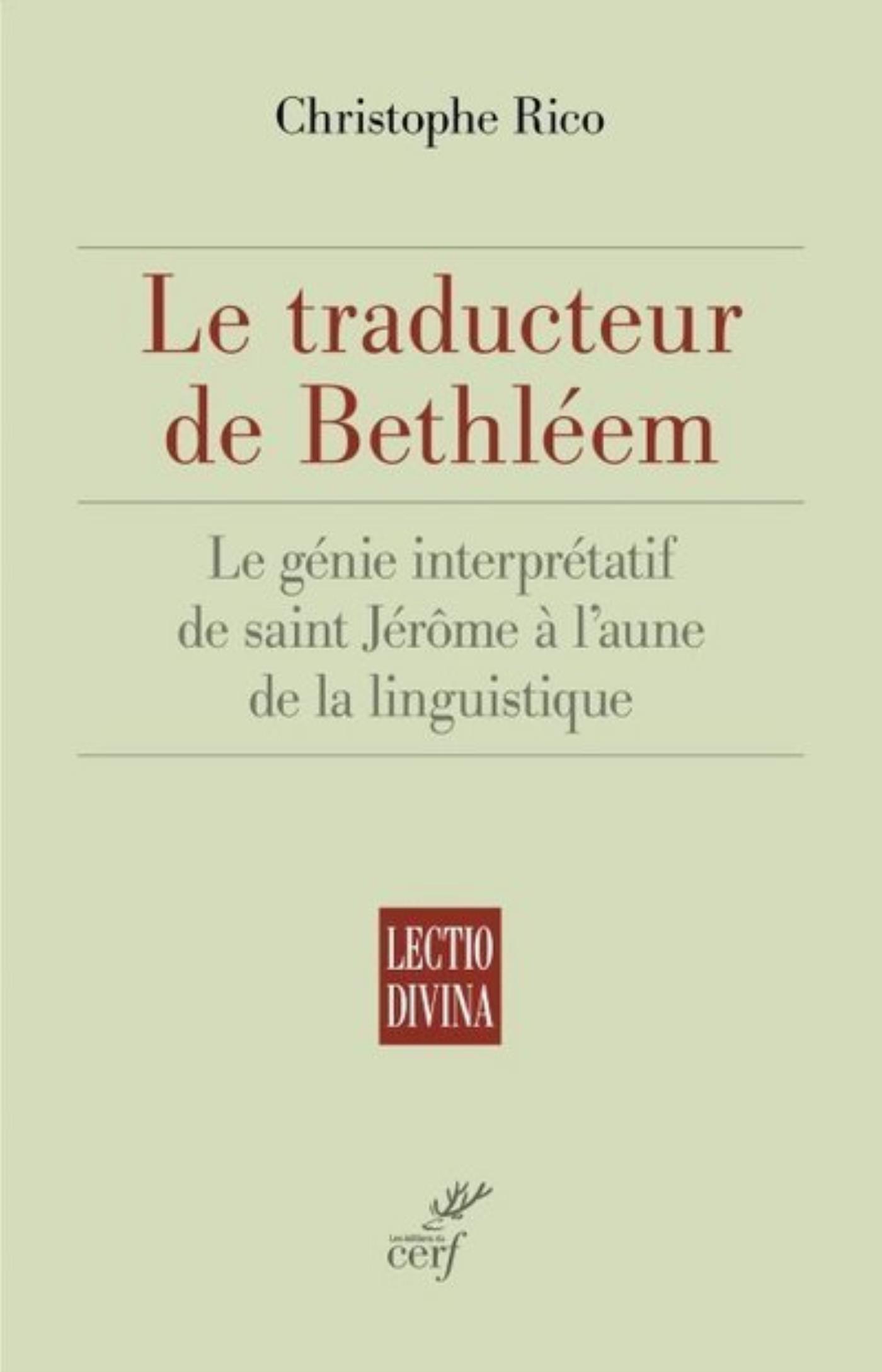 LE TRADUCTEUR DE BETHLEEM