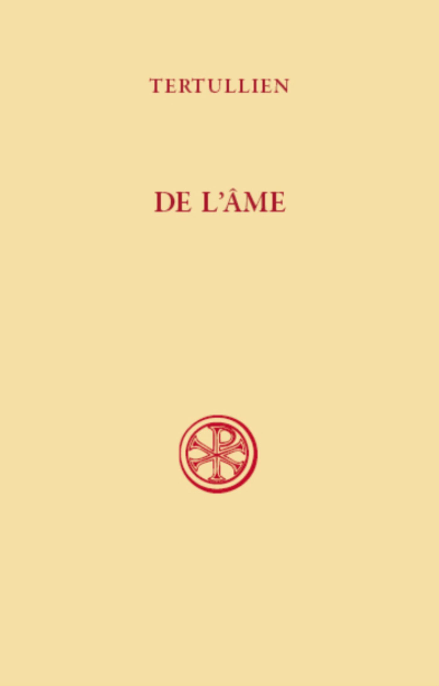 SC 601 - DE L'AME