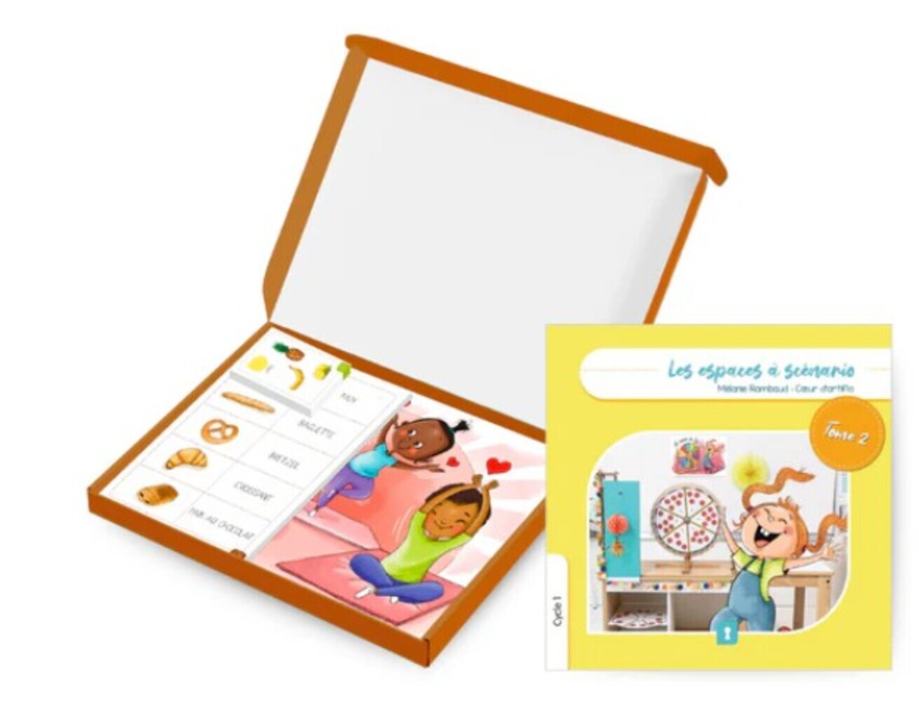 LES ESPACES A SCENARIO — T2 — LIVRE + COFFRET