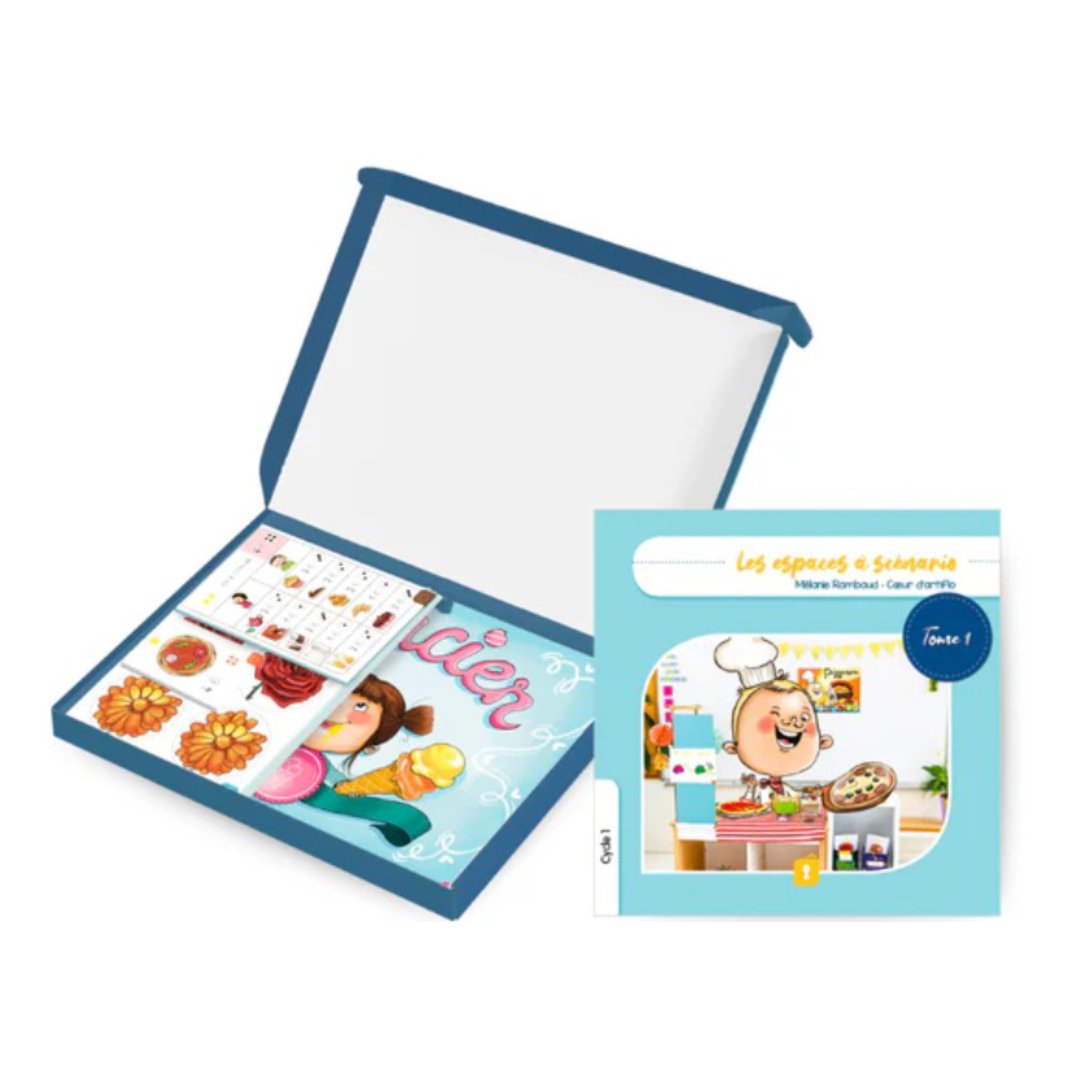 LES ESPACES A SCENARIO — T1 — LIVRE + COFFRET