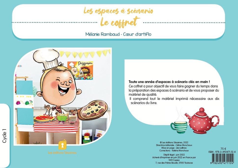 LES ESPACES A SCENARIO - LE COFFRET