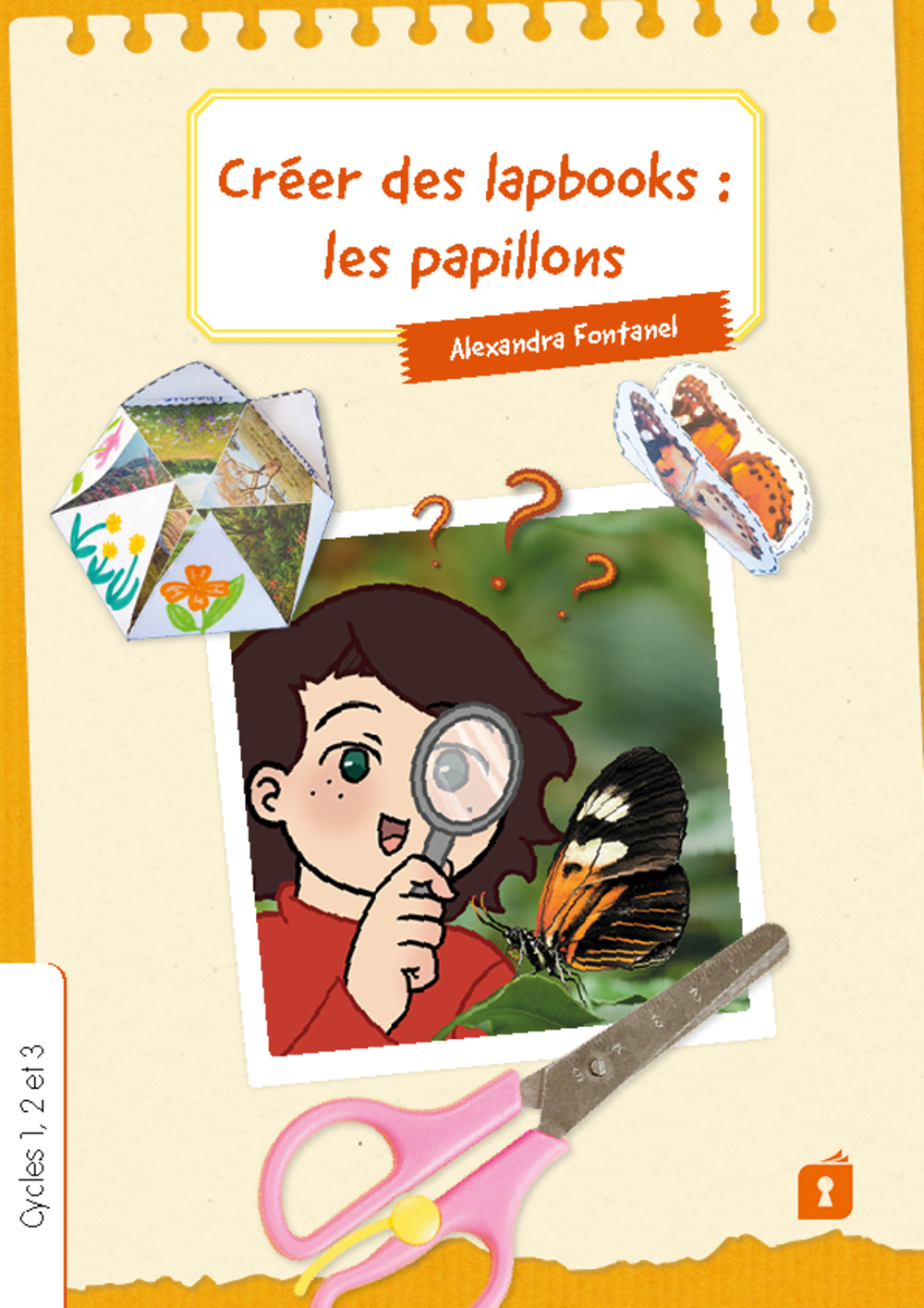 CREER DES LAPBOOKS : LES PAPILLONS