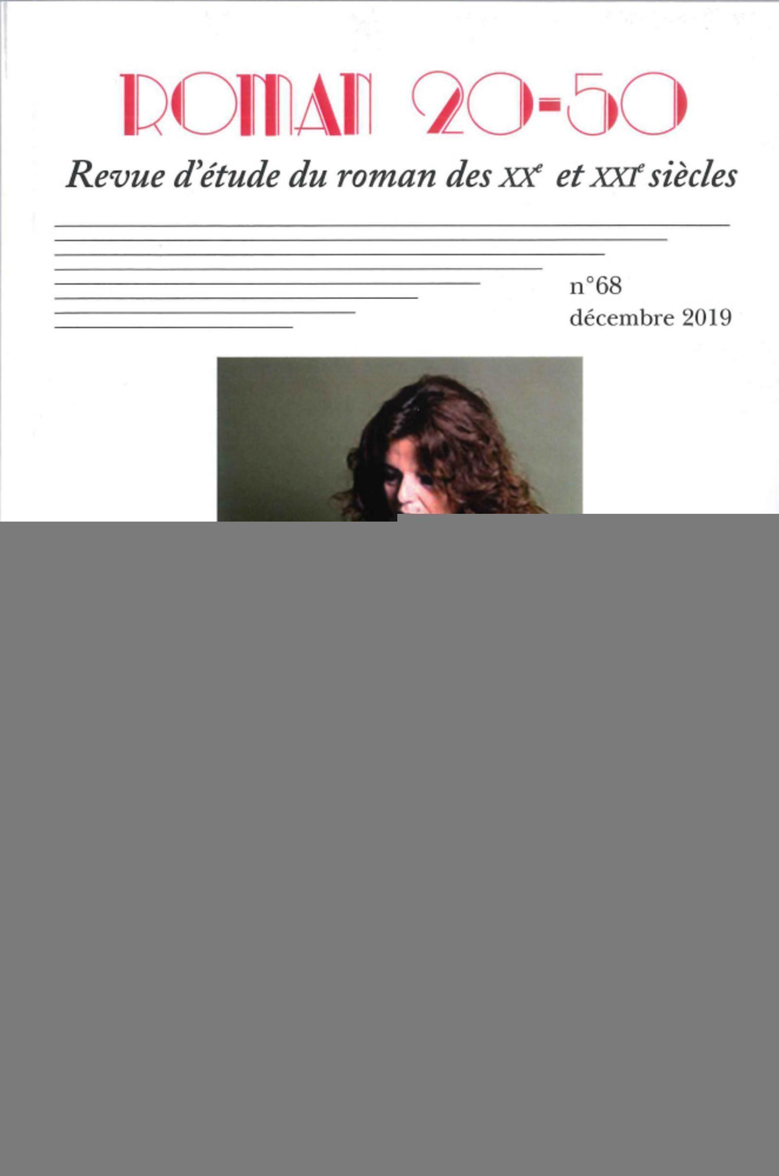 Maylis de Kerangal - Roman 20-50, n°68 - Décembre 2019