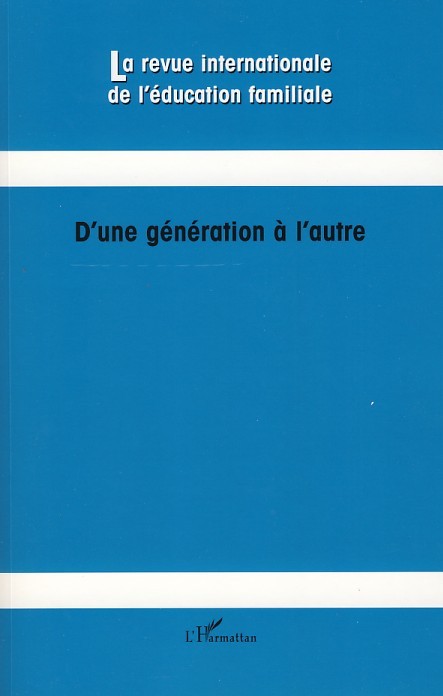 Revue internationale de l'éducation familiale