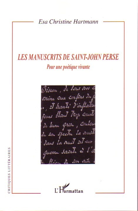 Les manuscrits de Saint-John Perse