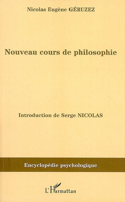 Nouveau cours de philosophie