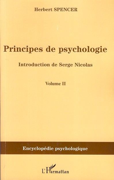 Principes de psychologie (volume 2)