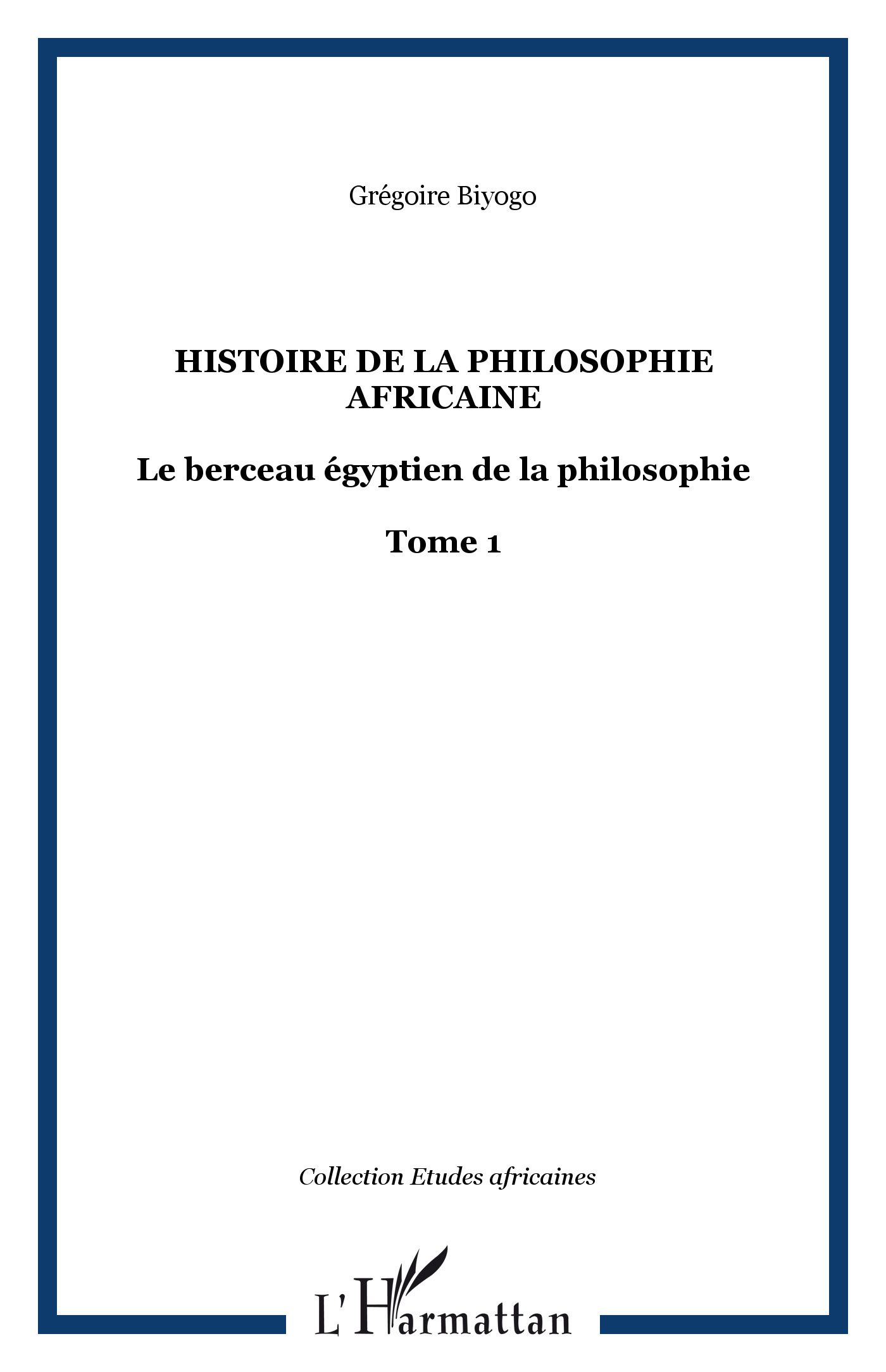 Histoire de la philosophie africaine