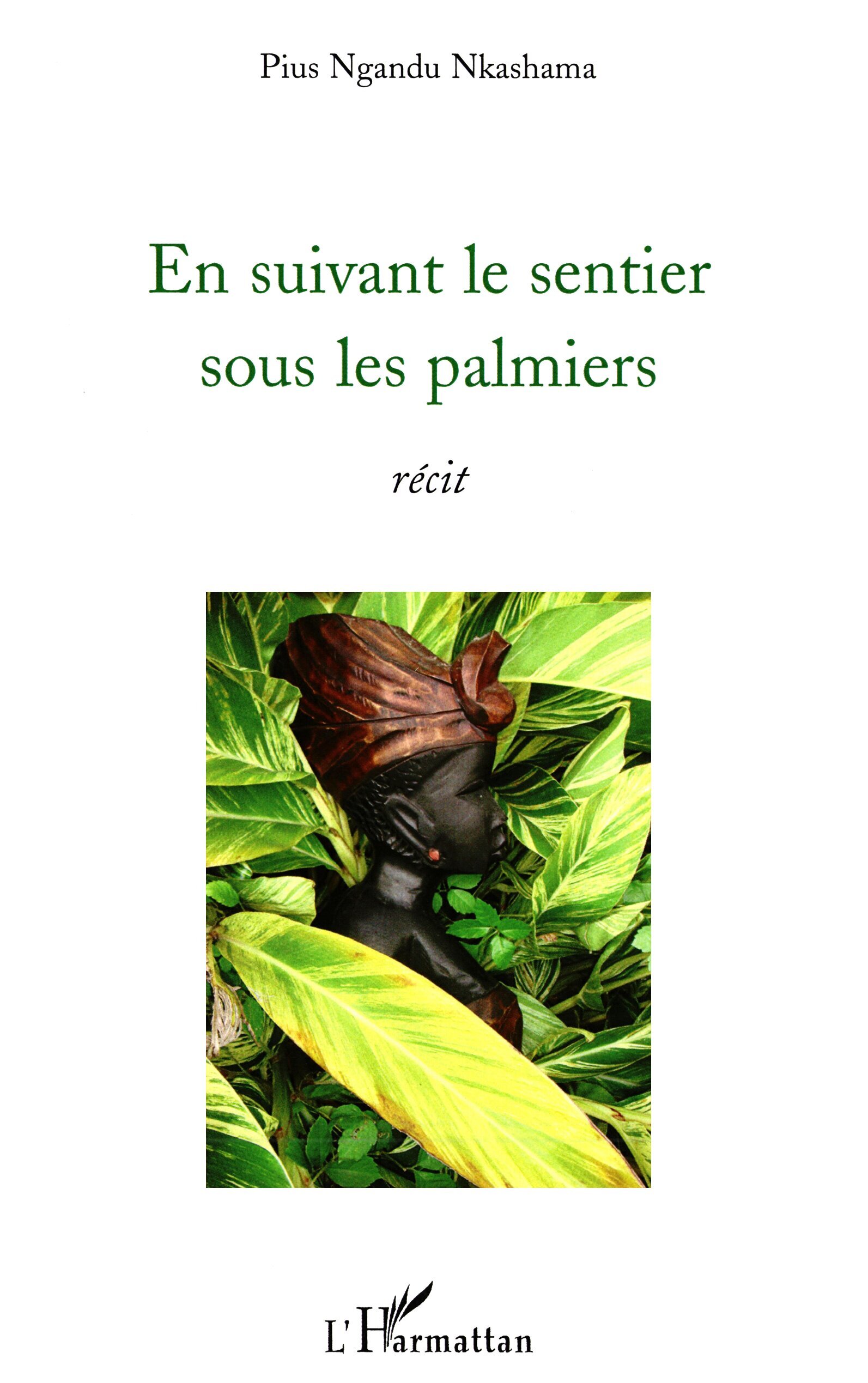 En suivant le sentier sous les palmiers