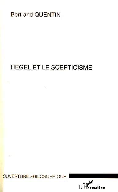 Hegel et le scepticisme