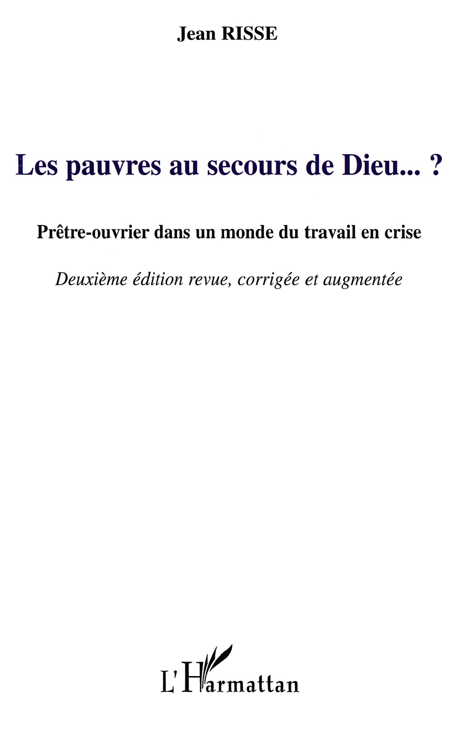 Les pauvres au secours de Dieu... ?