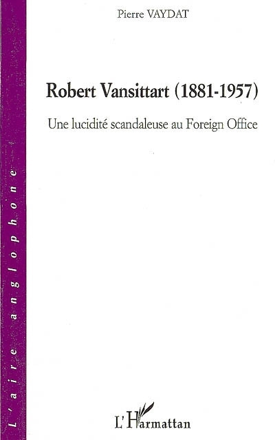 Robert Vansittart (1881-1957)