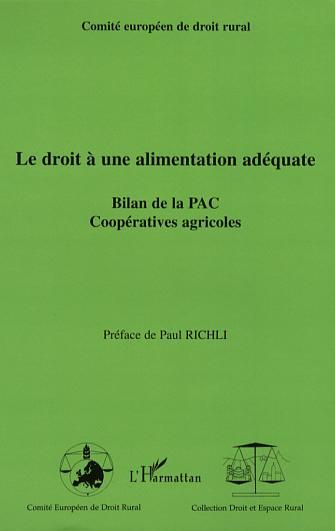 Le droit à une alimentation adéquate