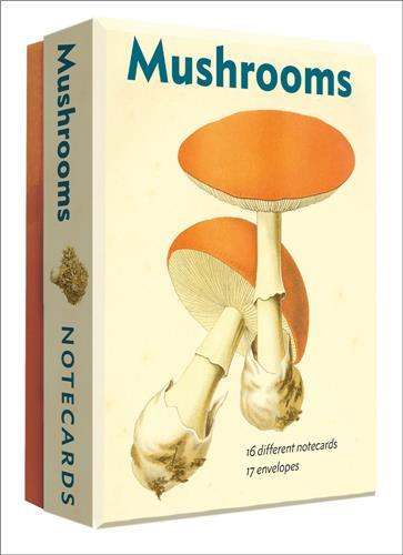 Mushrooms Notecard Set /anglais