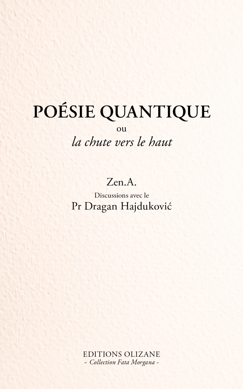 Poésie quantique ou la chute vers le haut
