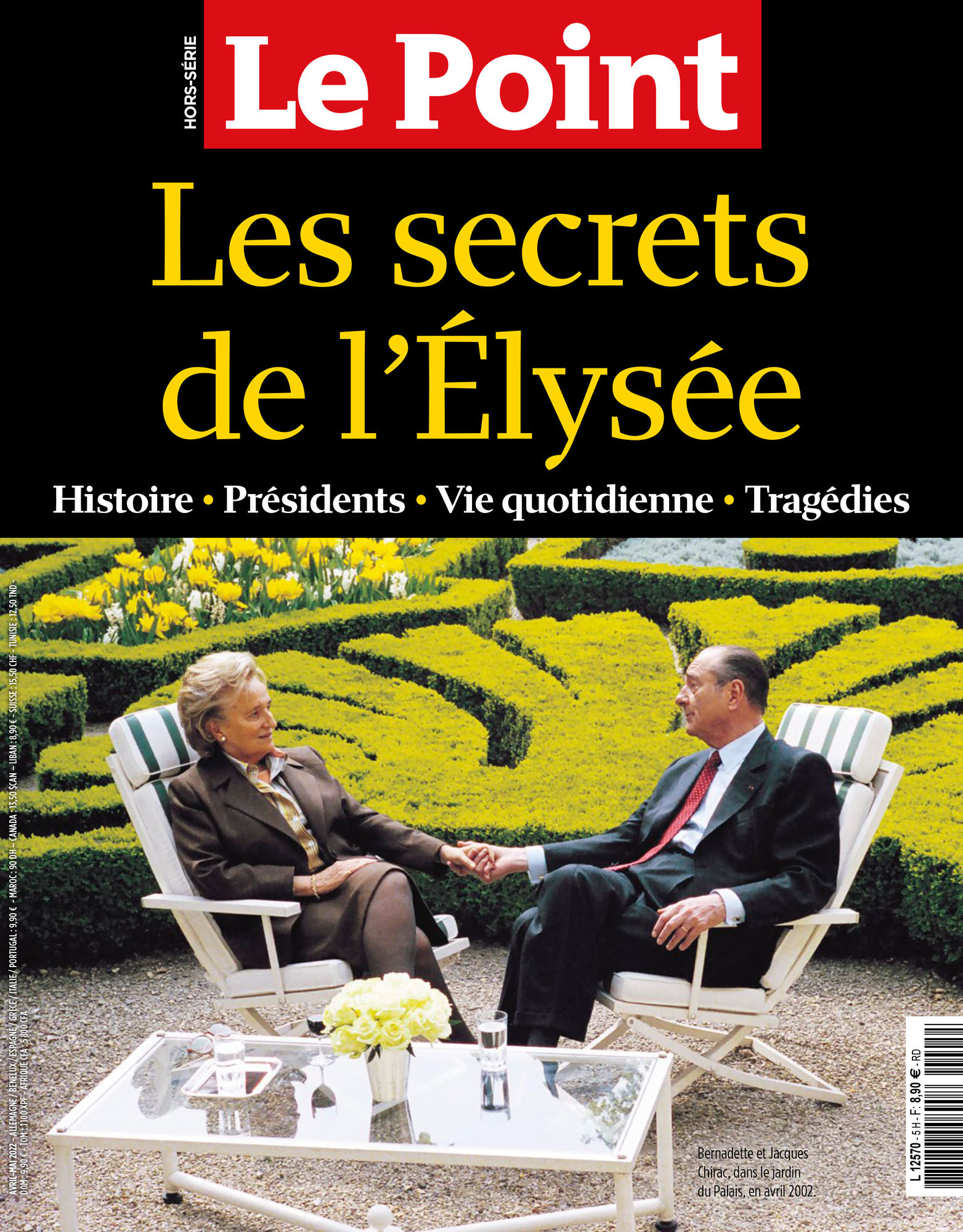 Le Point HS N°5  : Les secrets de l'Elysée - Avril/Mai 2022