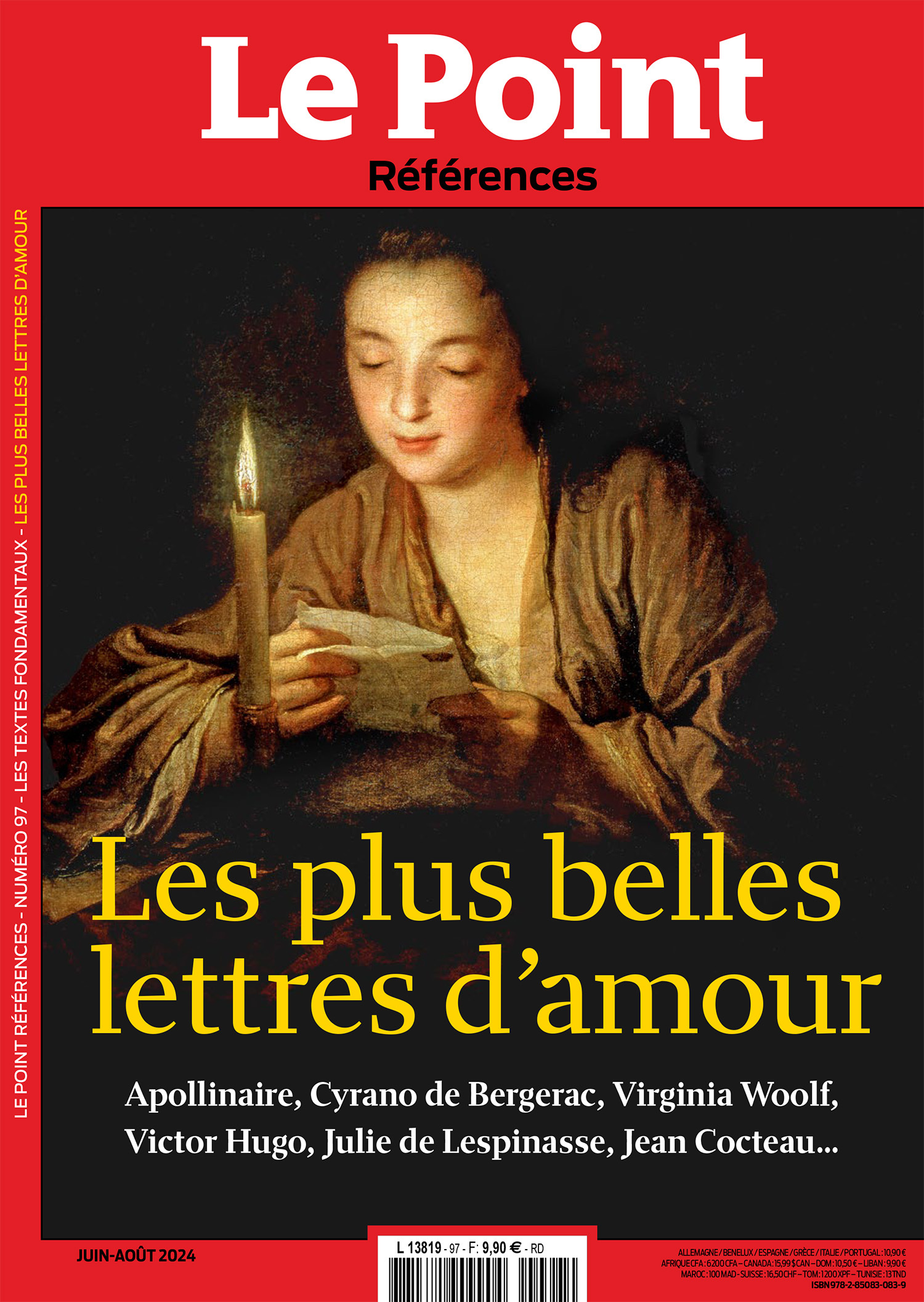 Le Point Références N°97 - Les plus belles lettres d'amour -                        Juin-Août 2024