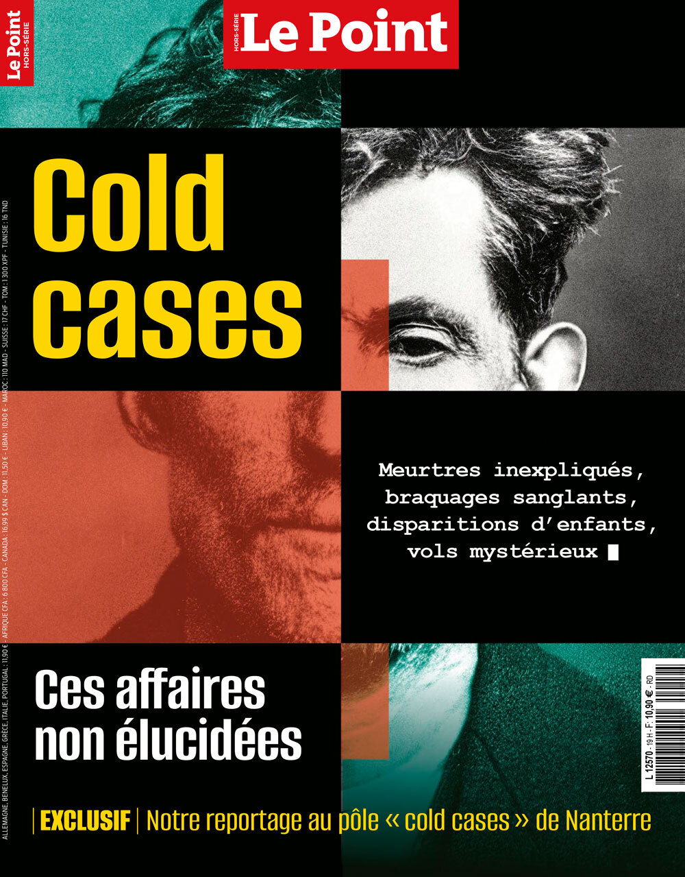 Le Point HS N° 19 : Cold cases - Juillet-Août 2025