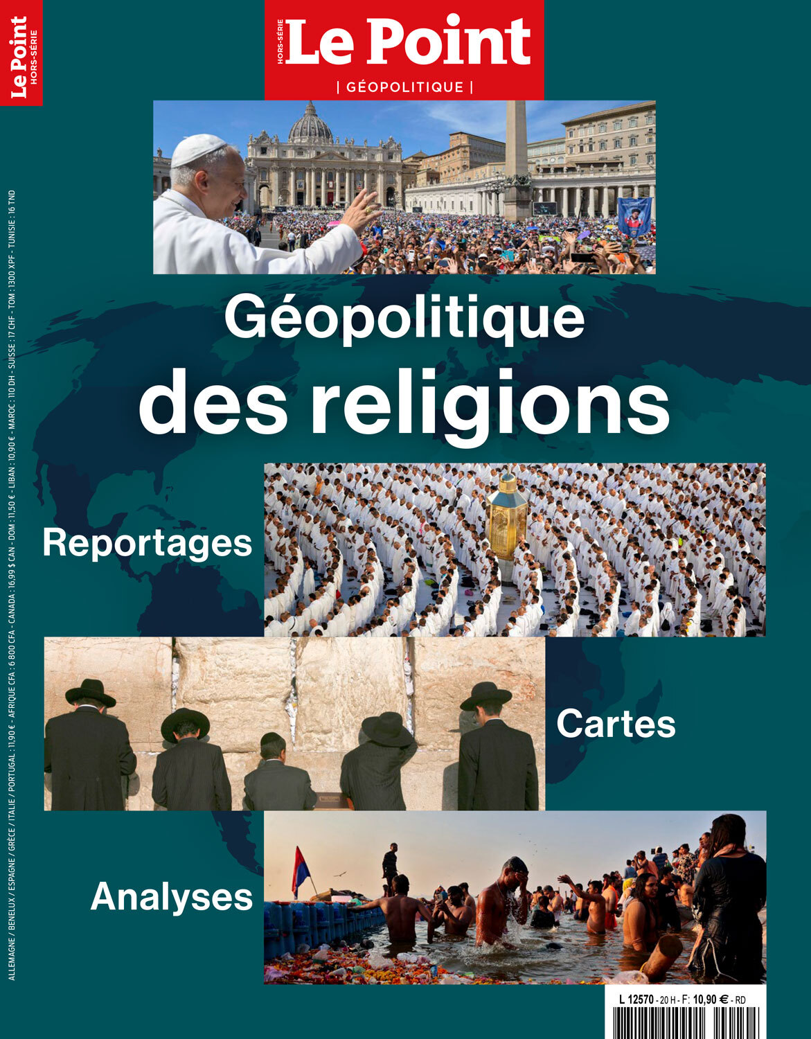 Le Point HS Géopolitique n°9 : Géopolitique des religions - Octobre 2025 / Janvier 2026
