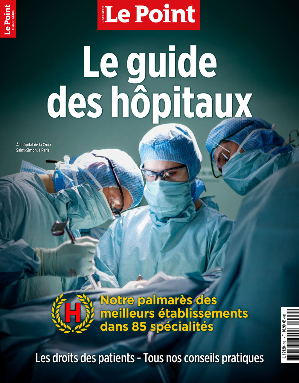 Le Point Hors-série Guide Santé "Le Guide des hôpitaux" - Avril - Juin 2025