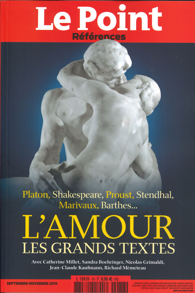 Le Point Références N° 78 L'Amour - août 2019