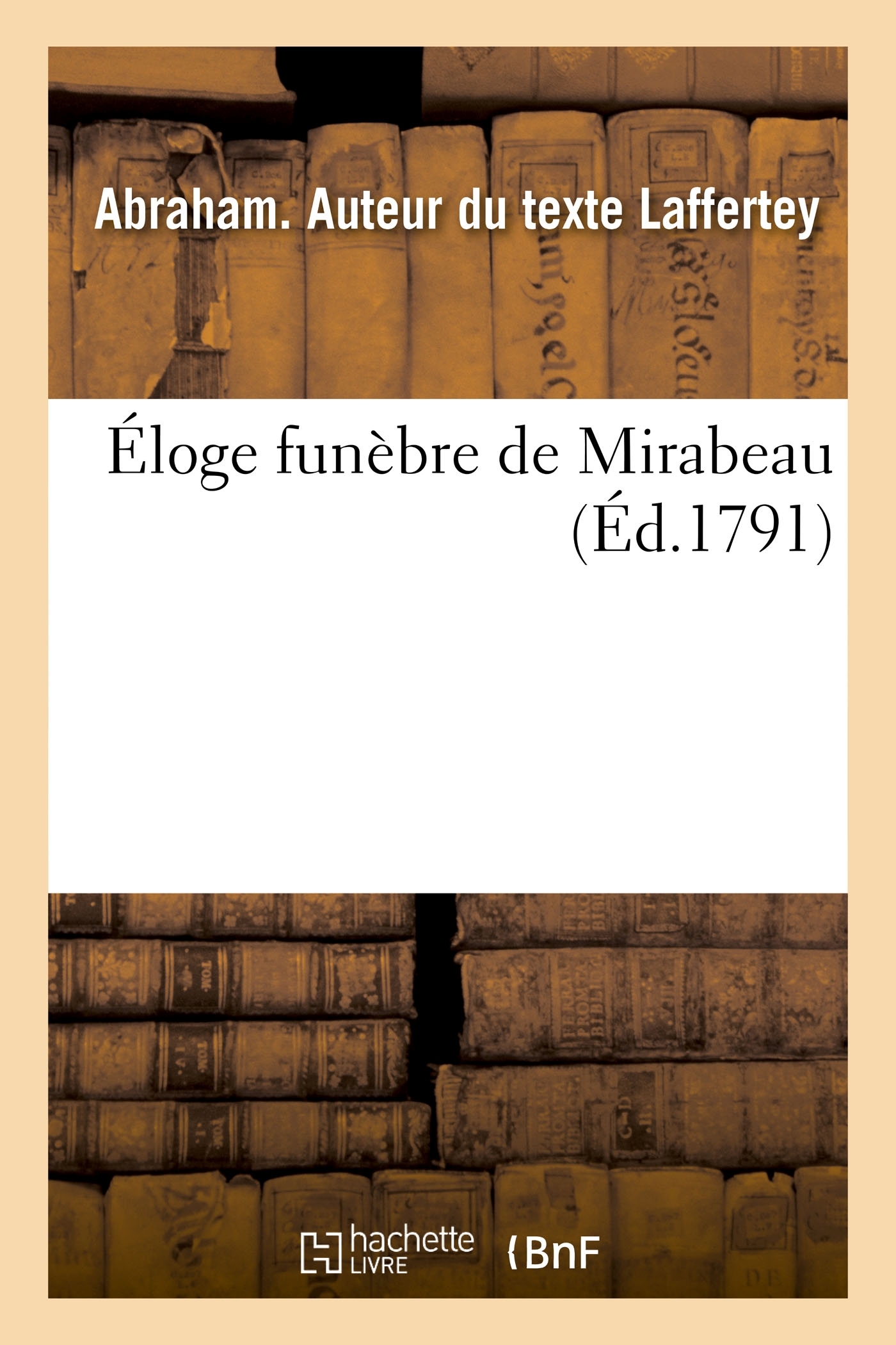 Éloge funèbre de Mirabeau