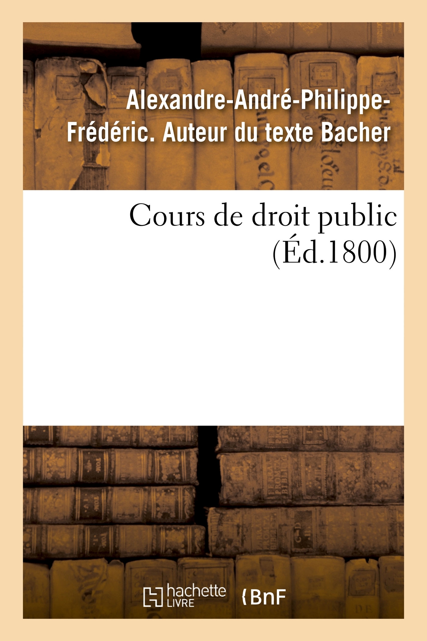 Cours de droit public
