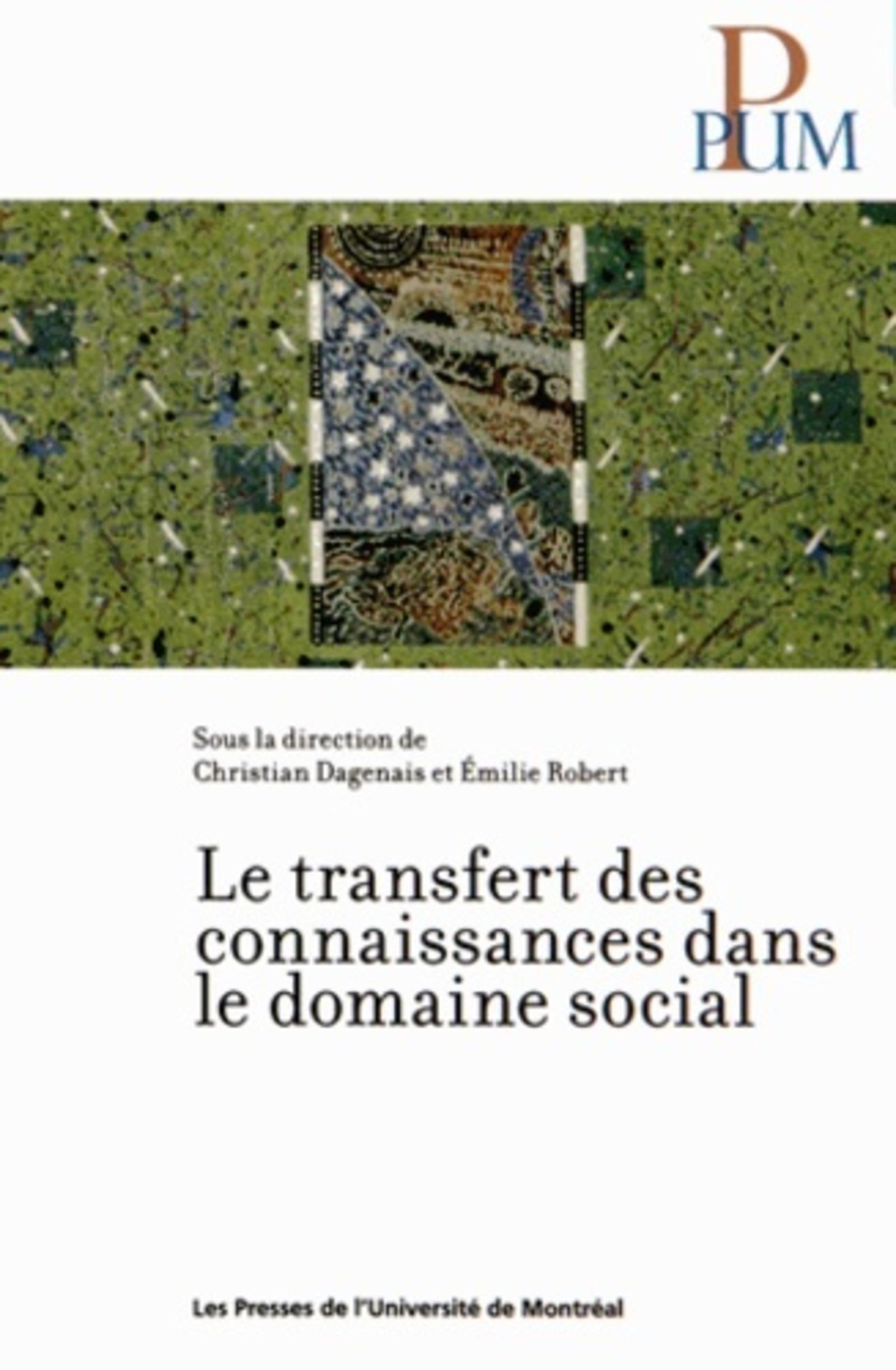 Transfert des connaissances dans le domaine social (Le)