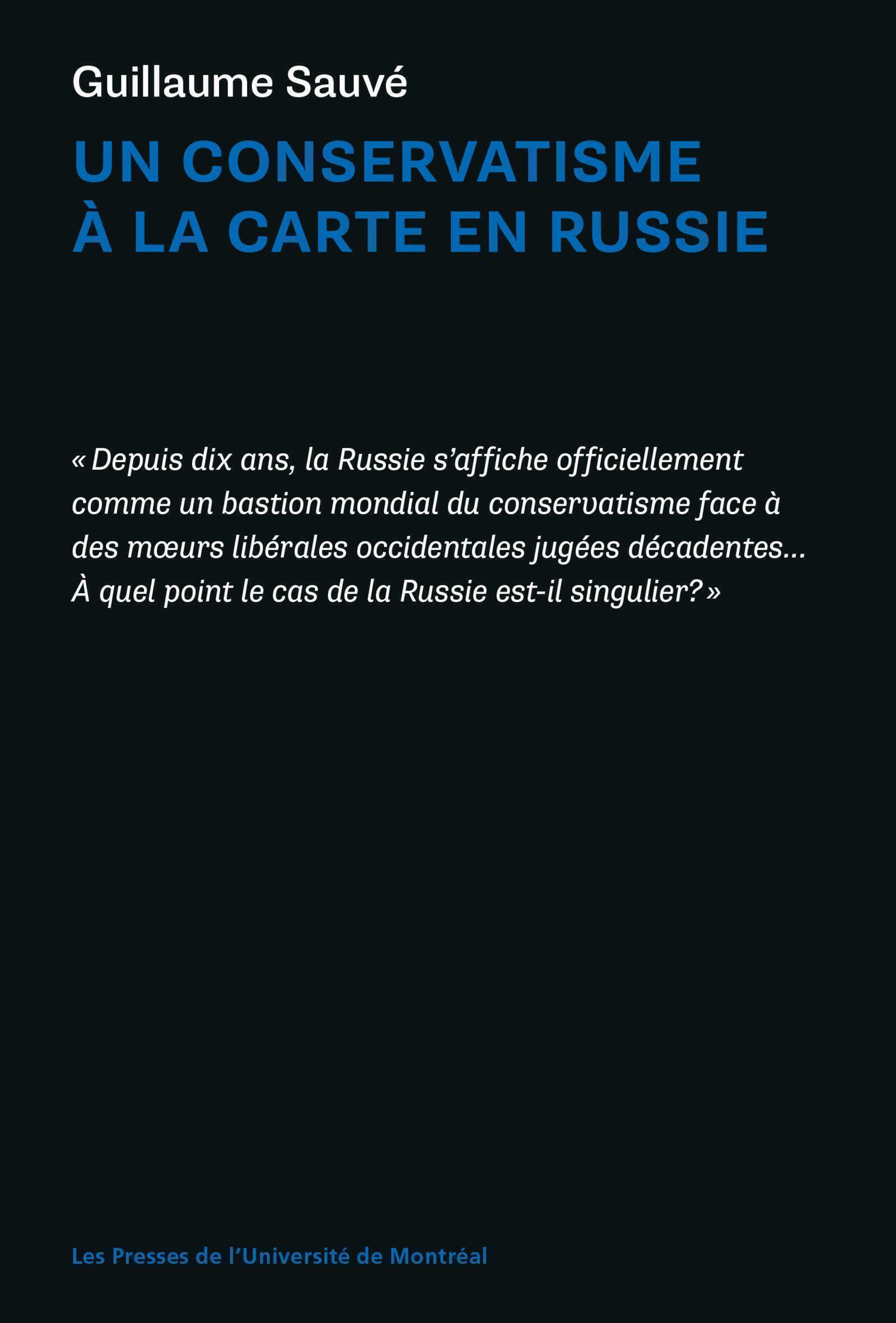Un conservatisme à la carte en Russie