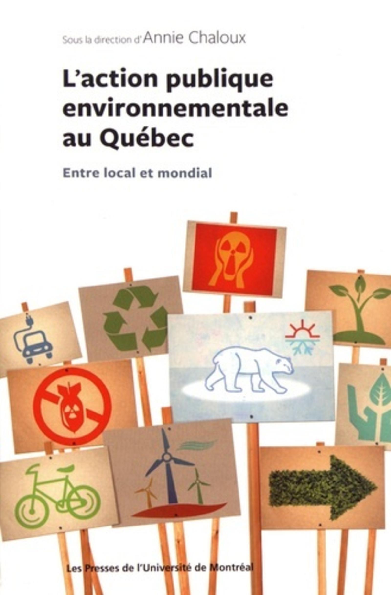 Action publique environnementale au Québec (L')