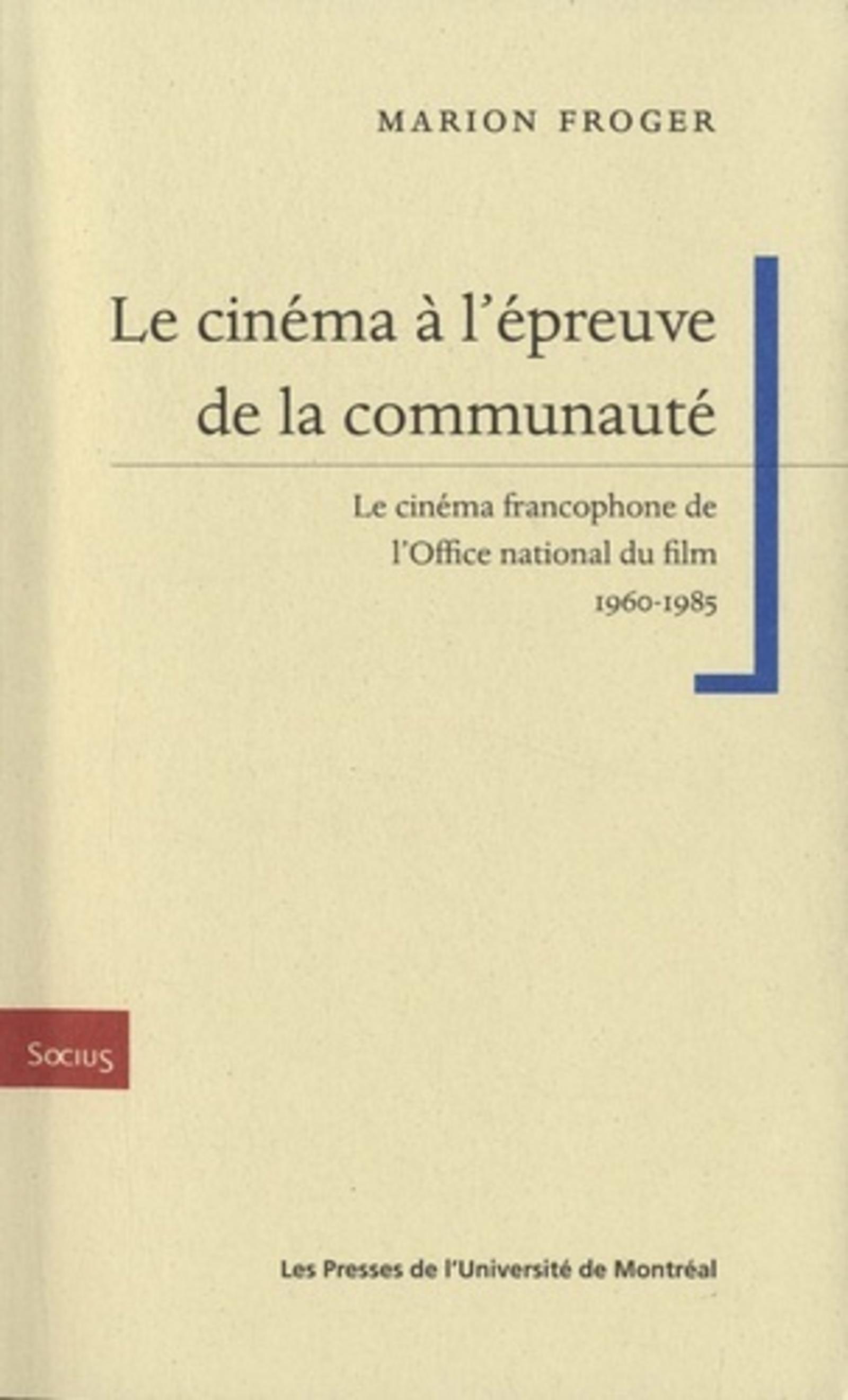 Le cinéma à l'épreuve de la communauté