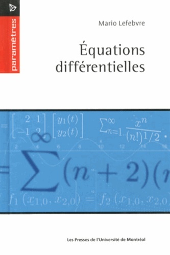 EQUATIONS DIFFERENTIELLES