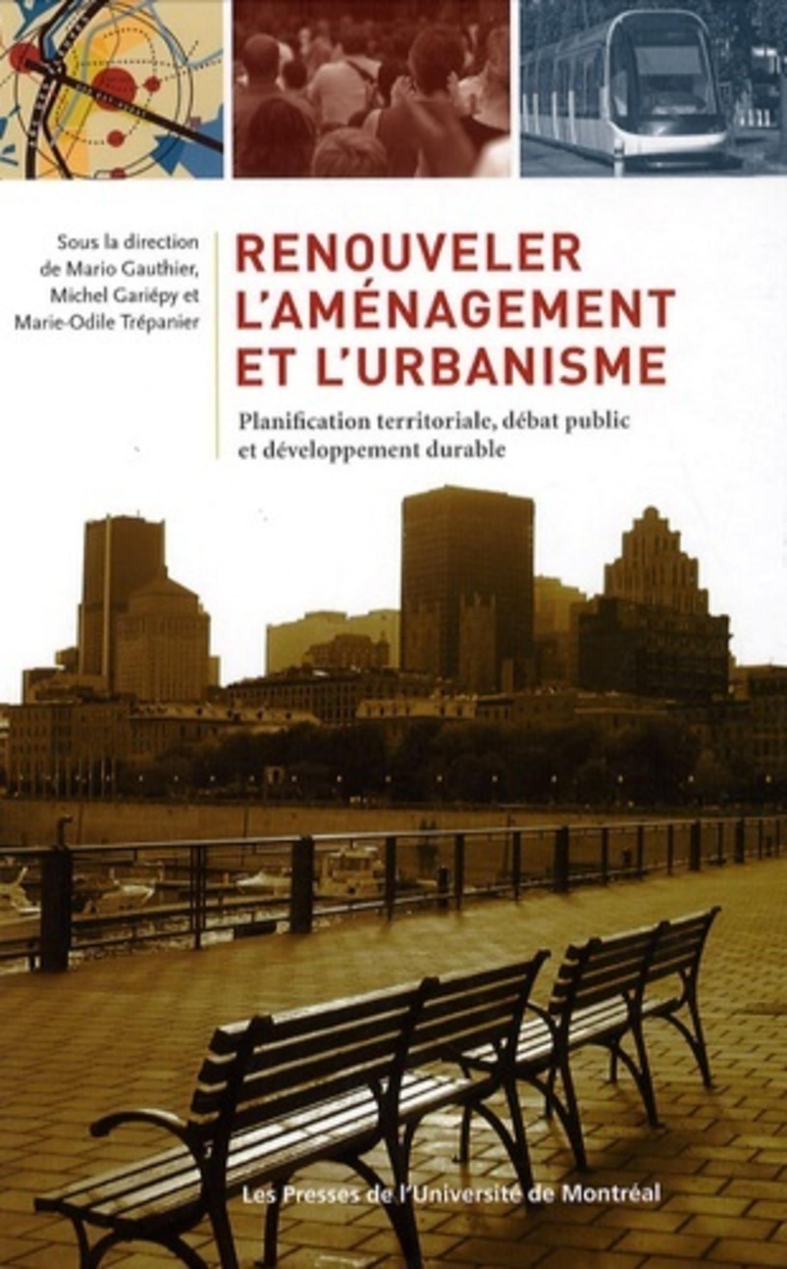 Renouveler l'aménagement et l'urbanisme