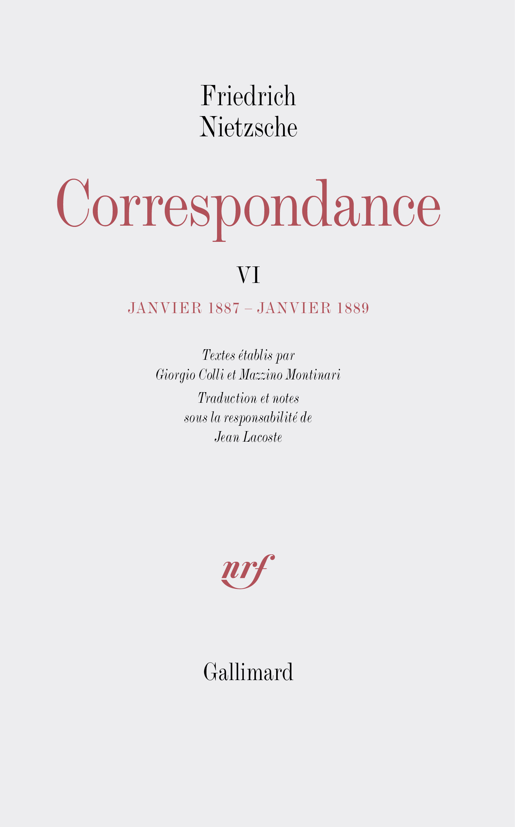 Correspondance
