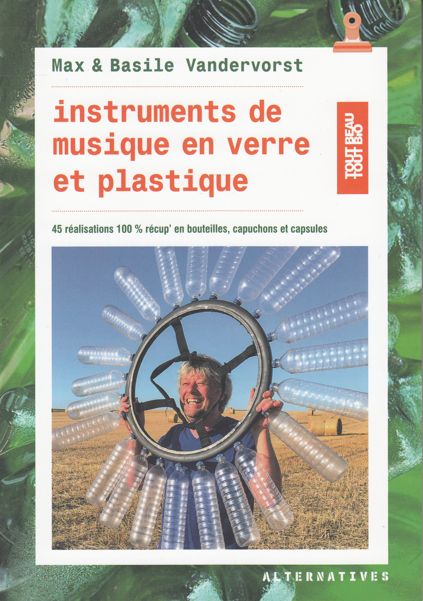 Instruments de musique en verre et plastique
