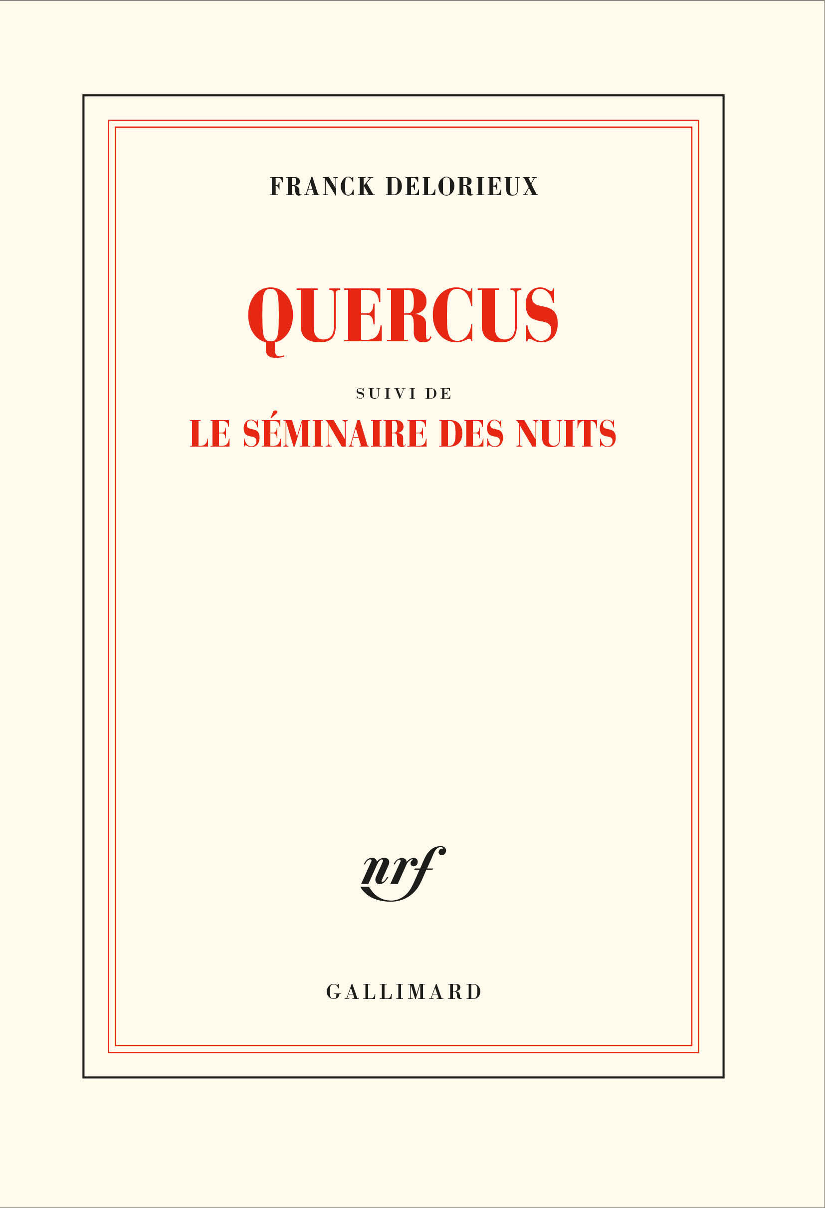 Quercus/Le séminaire des nuits