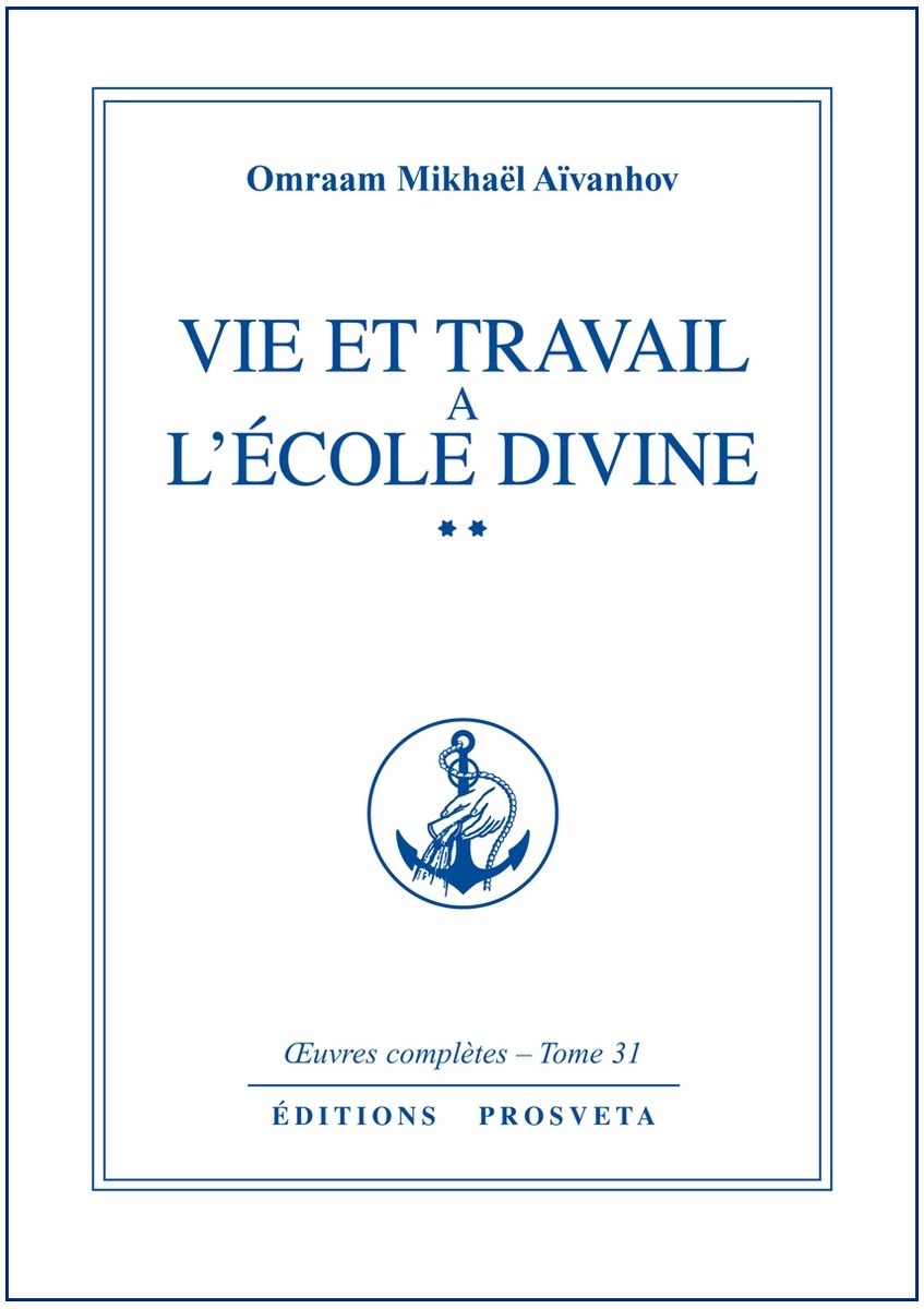 Vie et travail à l'école divine