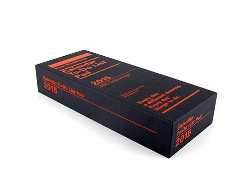 Ryan McGinness 2015 Calendar To-Do List Pad /anglais